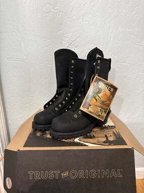 White's Boots Smokejumper NFPA Certified Wildland Firefighter Boots Black